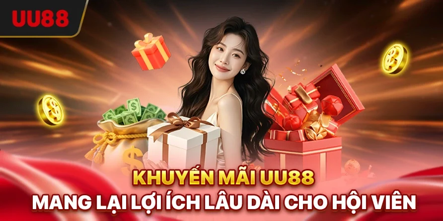 Khuyến mãi UU88 mang lại lợi ích lâu dài cho hội viên